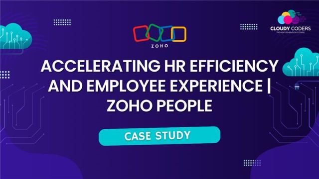 Accelerating HR Efficiency and Employee Experience | Zoho People 