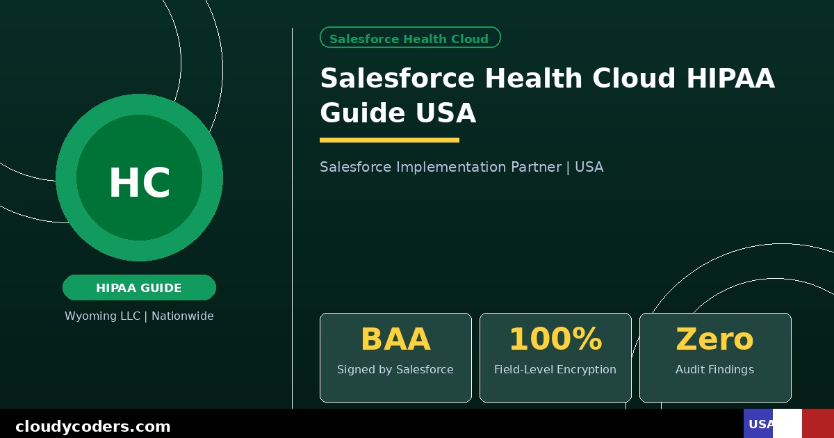 Salesforce Health Cloud HIPAA Compliance: Complete Guide for US Healthcare