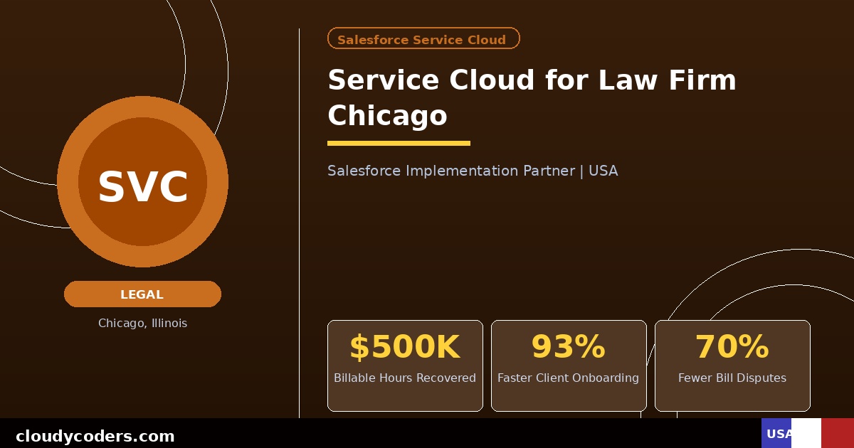 Chicago Law Firm Recovers $500K in Billable Hours with Salesforce Service Cloud